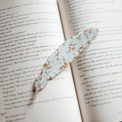 Feather Resin Bookmark