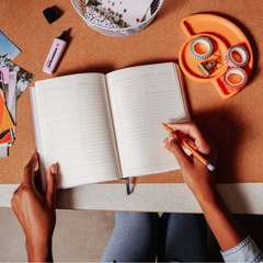 Undated Hardcover Daily Planner