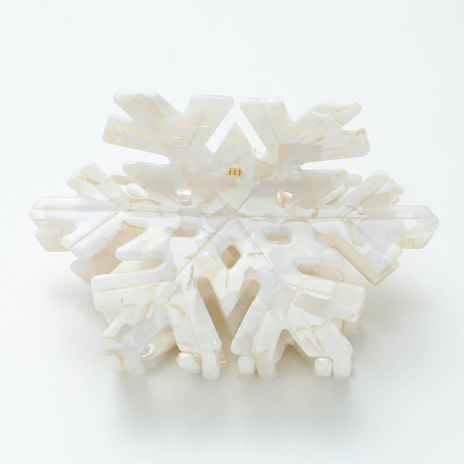 Snowflake Holiday Claw Clip