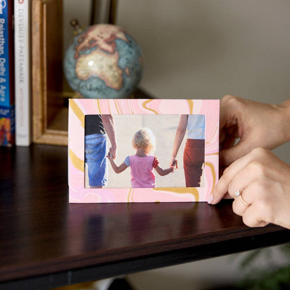Marshmallow Photo Frame Keepsake Card