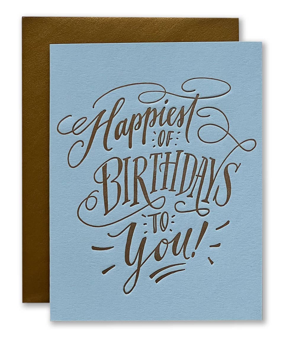 Happiest of Birthdays Card