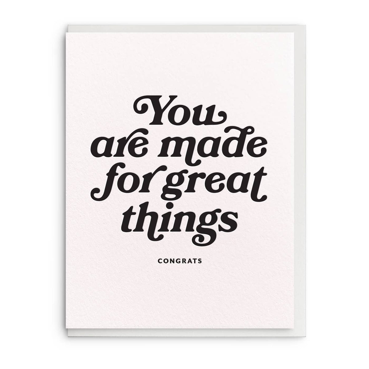 Great Things Greeting Card