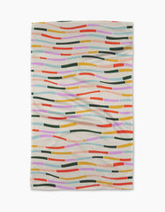 Colorful Currents Kitchen Towel