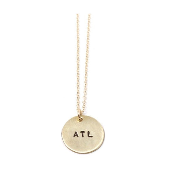 Gold ATL Necklace