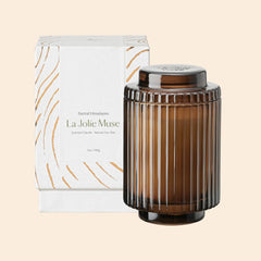 Amélie Glass Jar Candle - Santal Himalayen