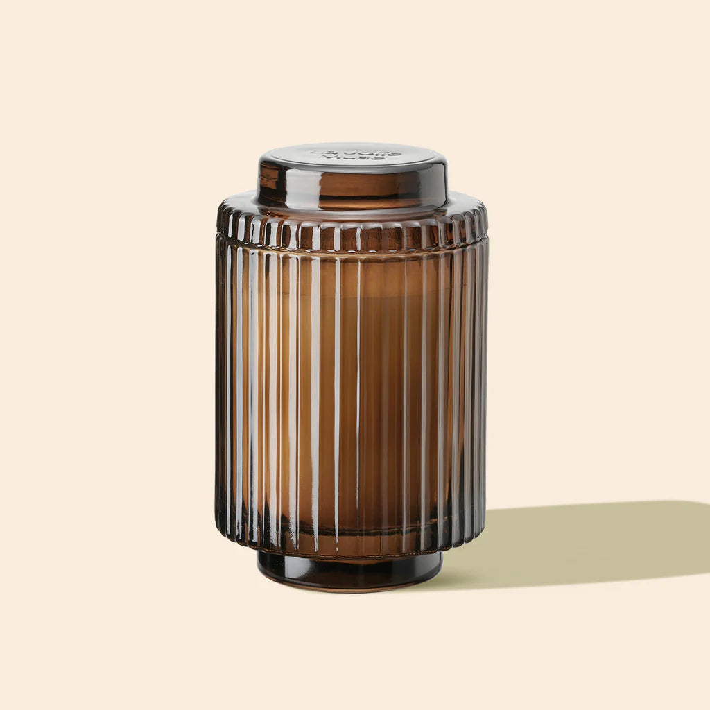 Amélie Glass Jar Candle - Saffron & Oud