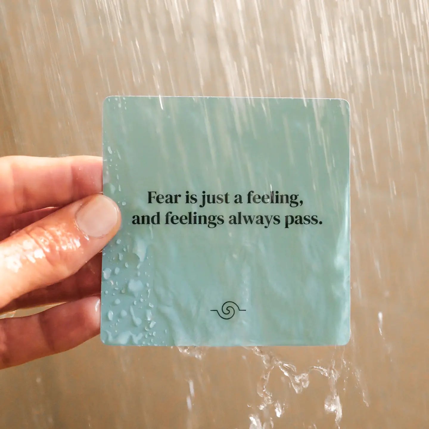 Shower Affirmation Cards for Anxiety