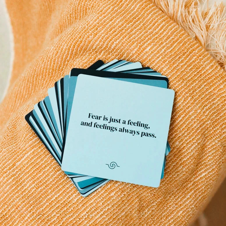 Shower Affirmation Cards for Anxiety