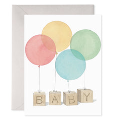 Baby Blocks Card