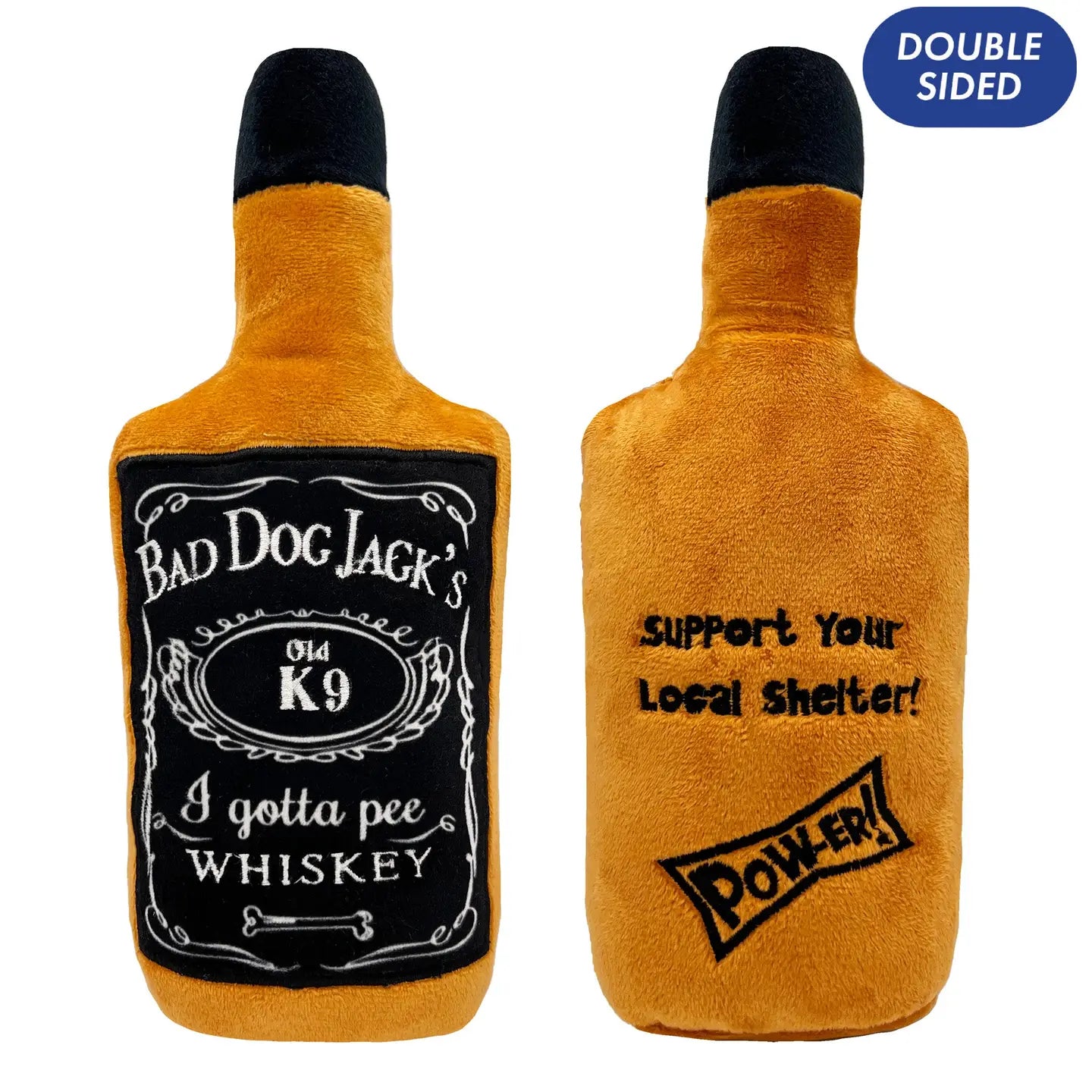 Bad Dog Jack Whiskey Dog Toy