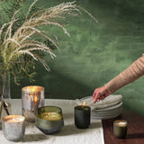 Balsam & Cedar Boxed Glass Candle