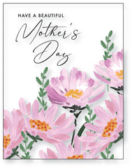 Beautiful Mother's Day Cosmos Card