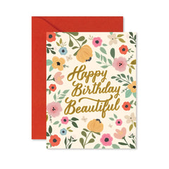 Happy Birthday Beautiful Card
