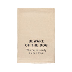 Beware Of The Dog Kitchen Towel