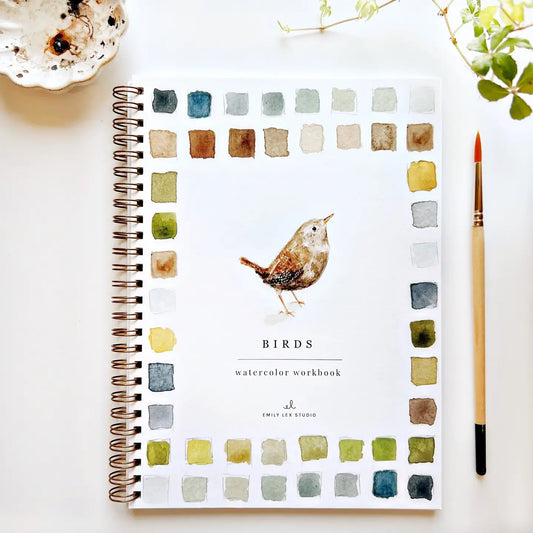 Birds Watercolor Workbook 1440