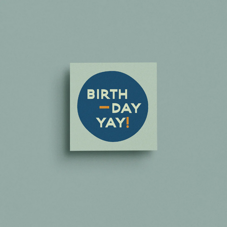 Birthday Yay Mini Card