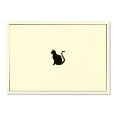 Black Cat Note Cards