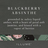Blackberry Absinthe Matte Ceramic Candle