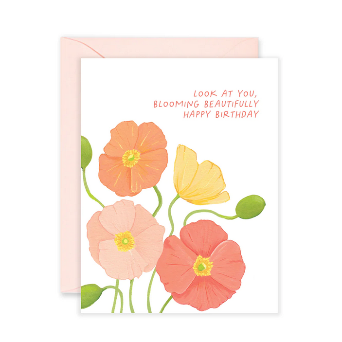Blooming Beautifully Birthday Card