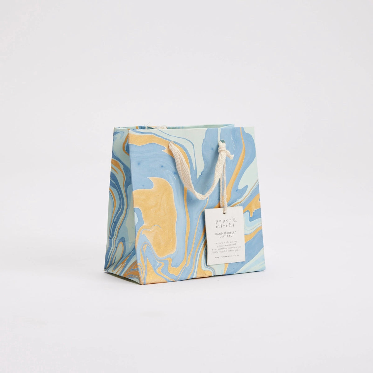 Celebration Hand Marbled Gift Bag