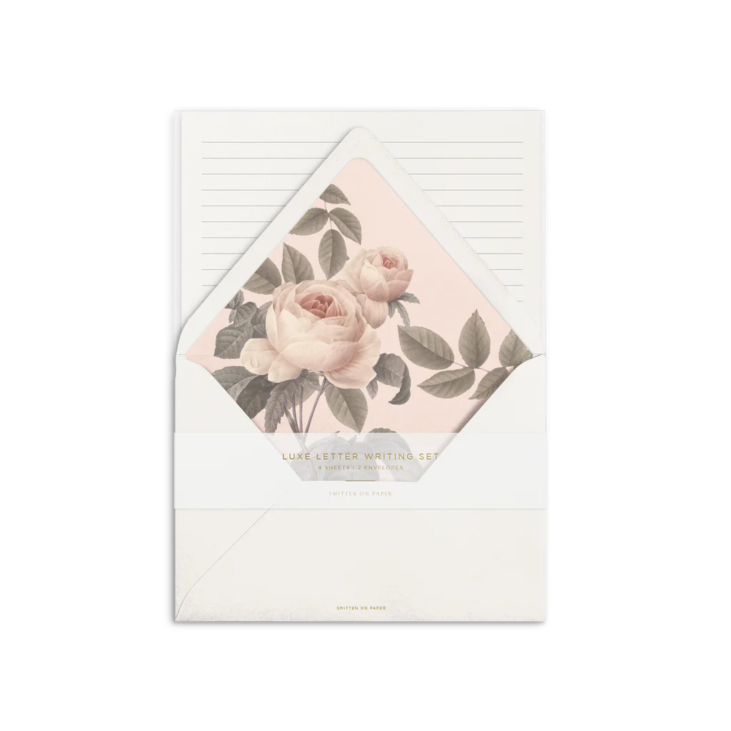 Blush Rose Luxe Letter Writing Set