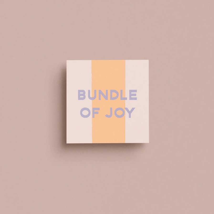 Bundle of Joy Pink Mini Card