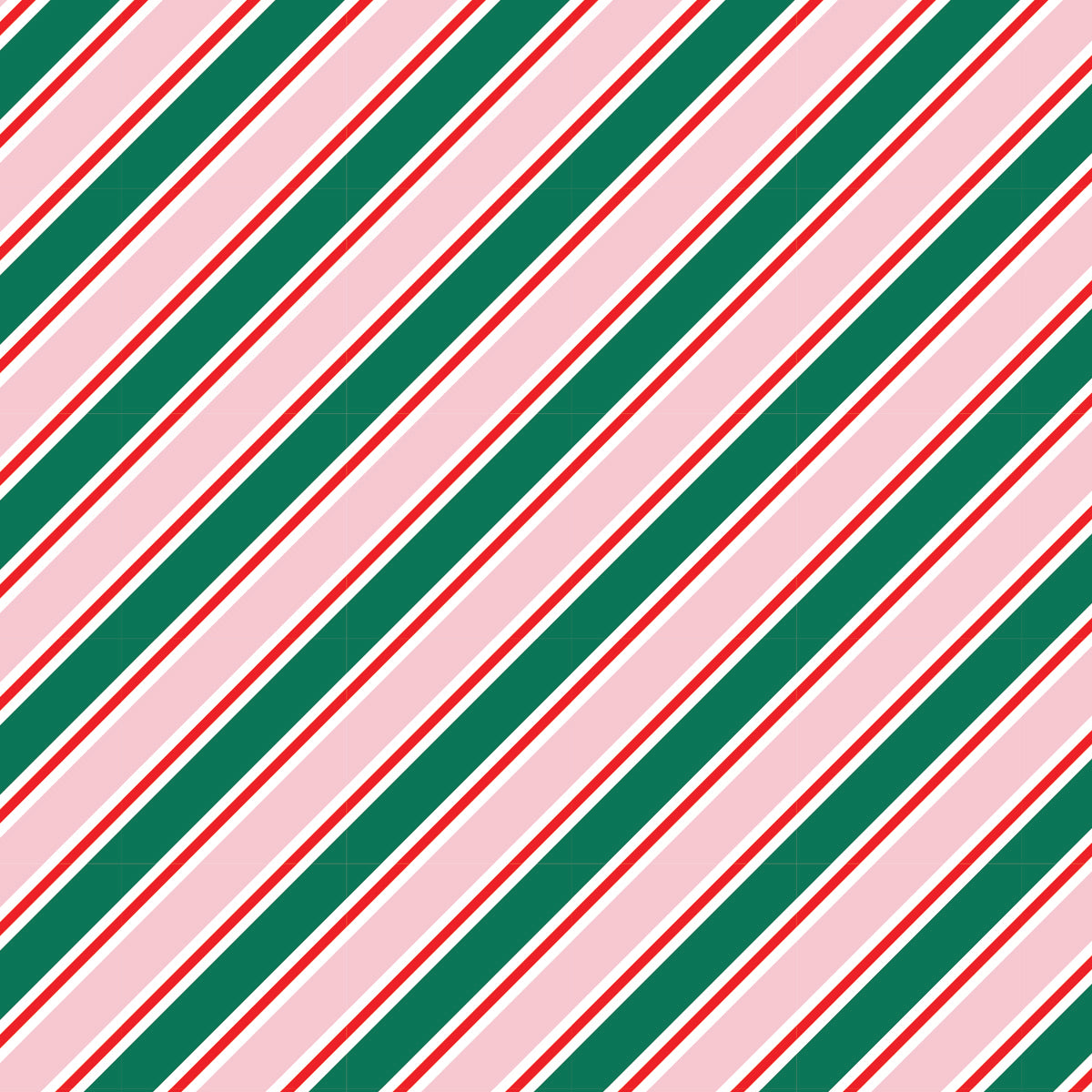 Candy Stripes Gift Wrap Sheet