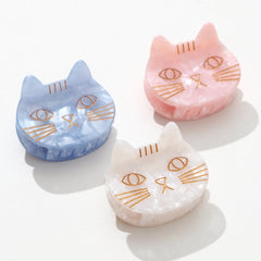 Saltwater Kitty Cat Claw Clip