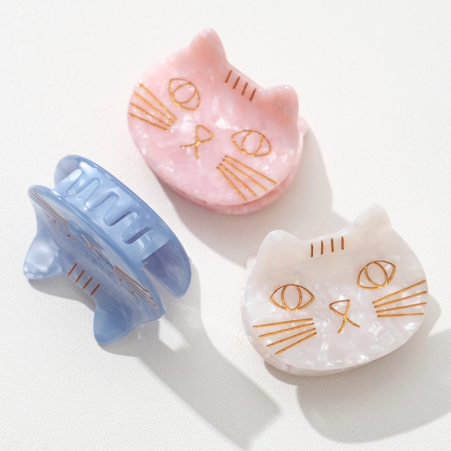 Saltwater Kitty Cat Claw Clip