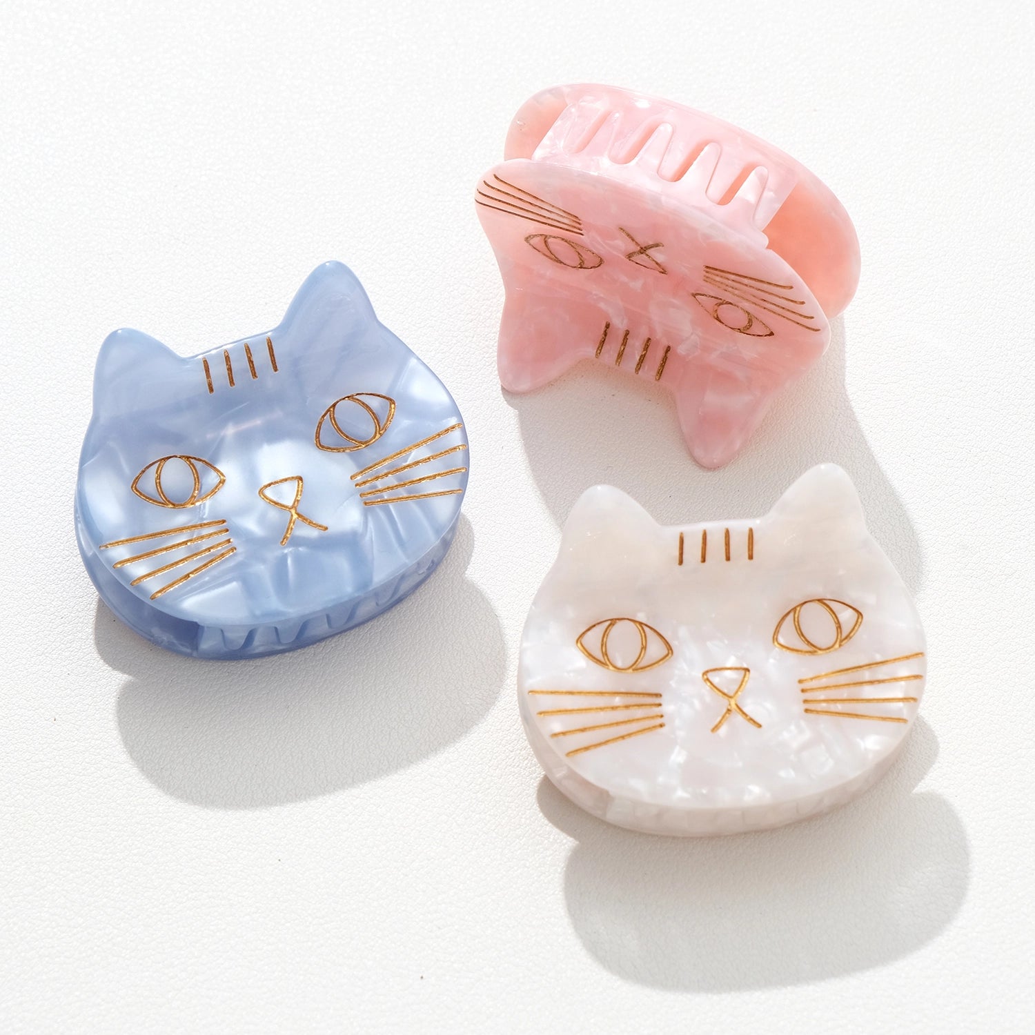 Saltwater Kitty Cat Claw Clip
