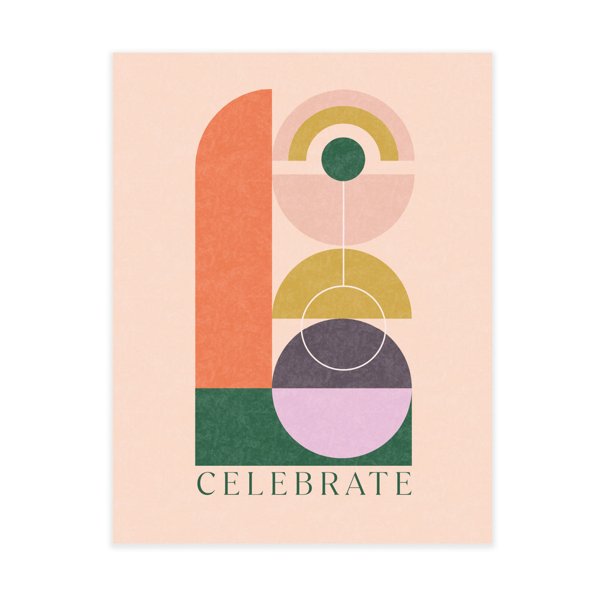 Geo Celebrate Card