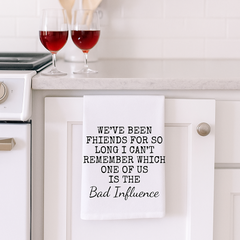 Friends For So Long Tea Towel