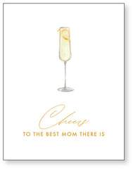 Cheers To The Best Mom Card