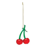 Glass Cherries Ornament
