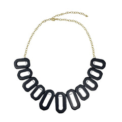 Clay Noir Deco Necklace