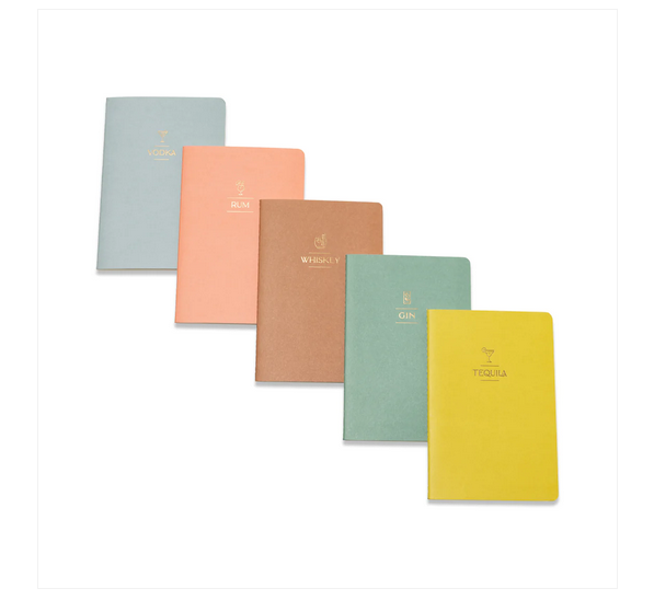 Cocktail Recipe Notebooks - Boxed Set