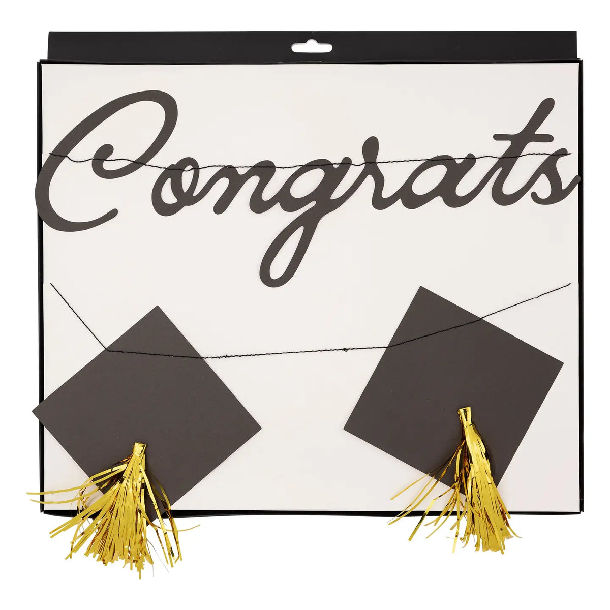 Congrats  Grad - Cap Banner Set