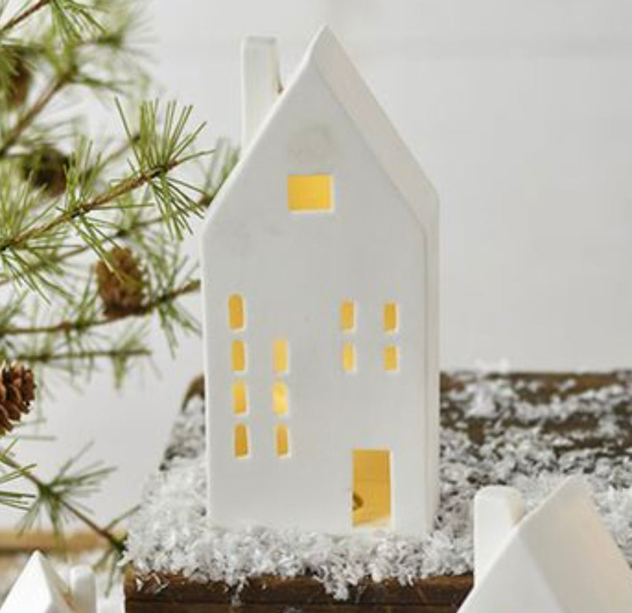 Cottage LED Ceramic Village Houses