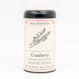 Cranberry Teabags in Signature Tea Tin