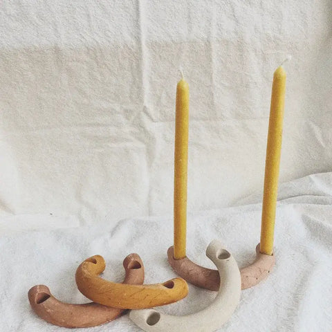 Crescent Candle Holder