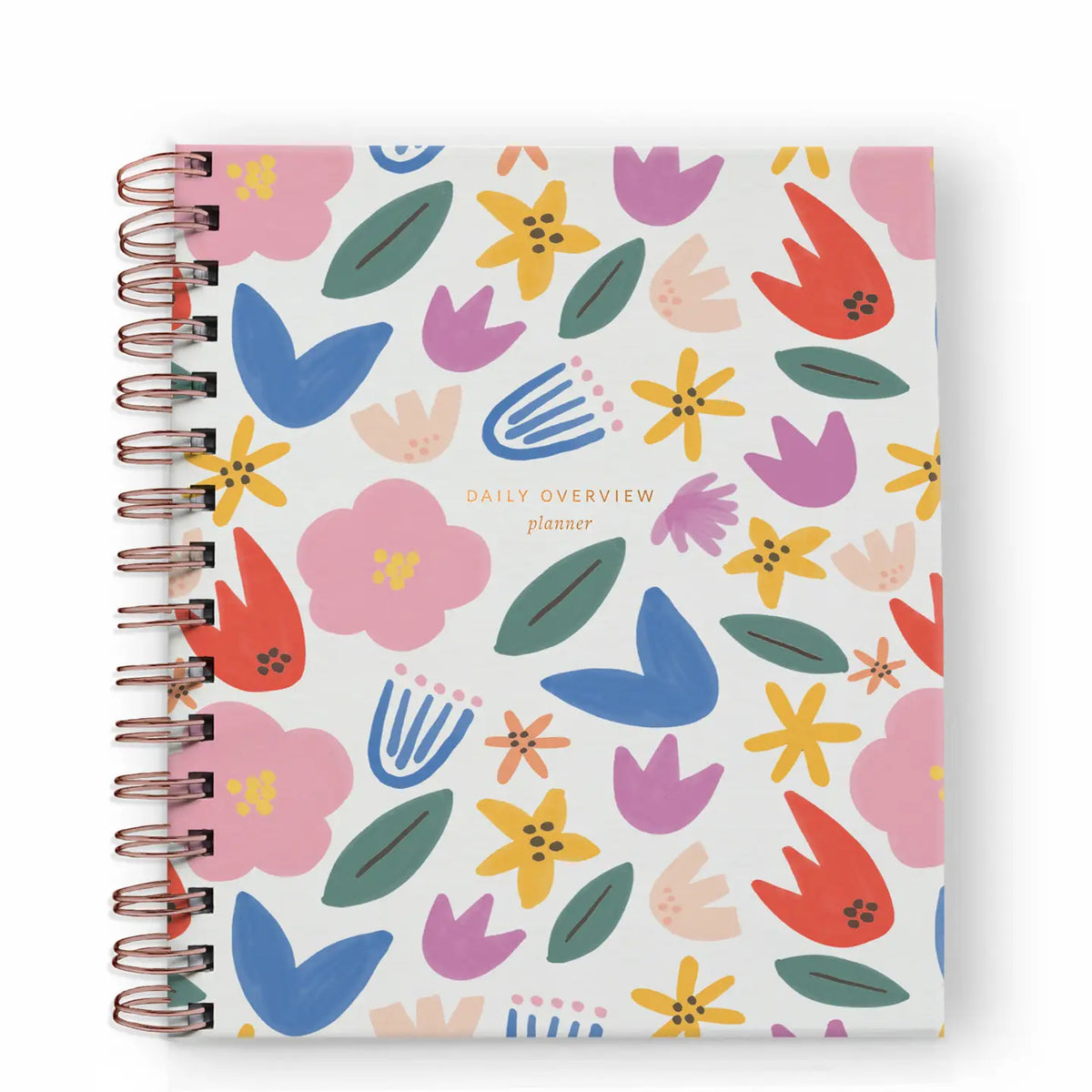 Daily Overview Planner - Floral Party