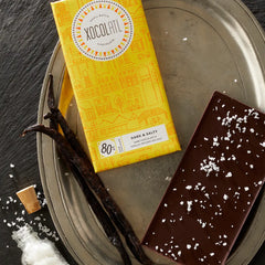 Dark & Salty Chocolate Bar