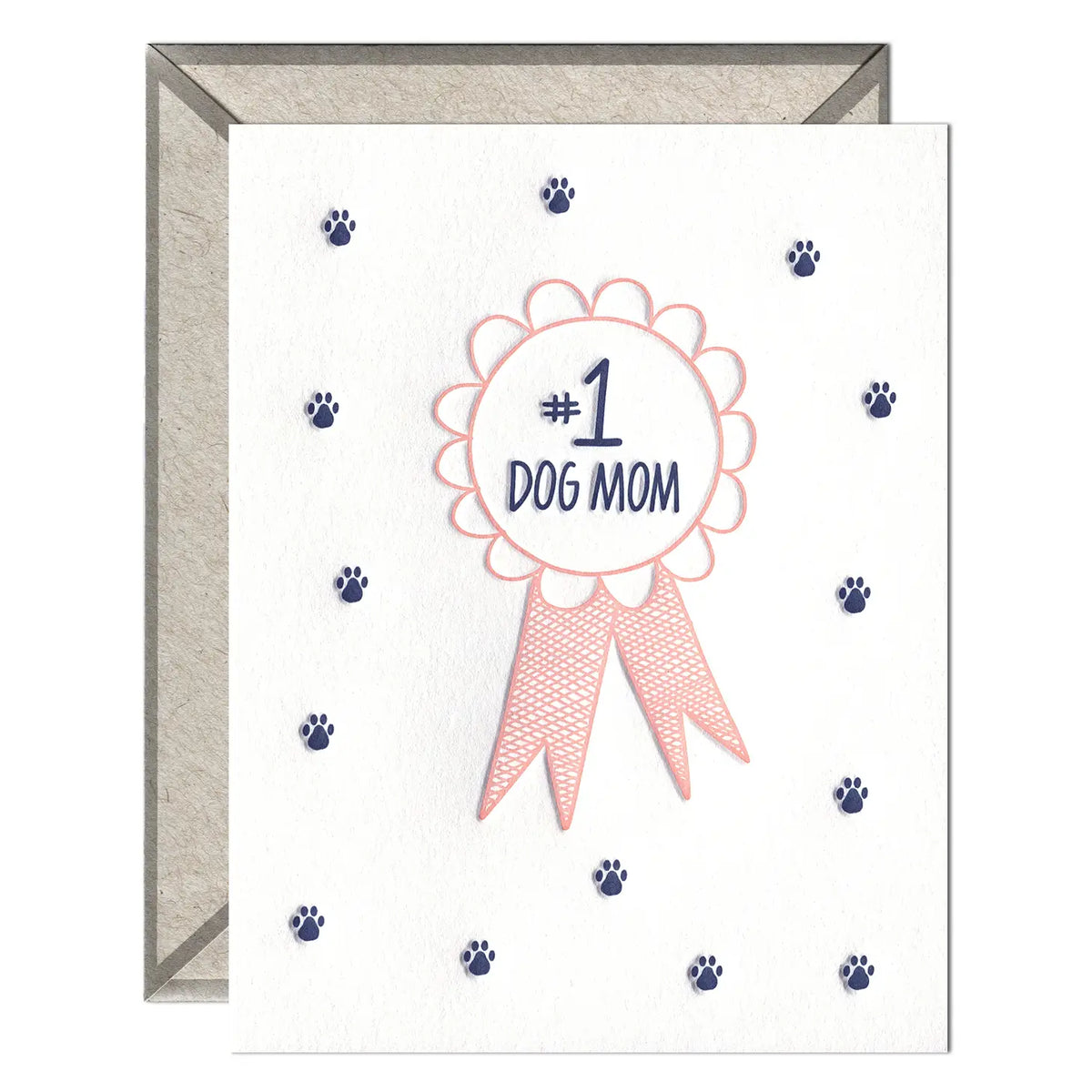 Dog Mom Greeting Card