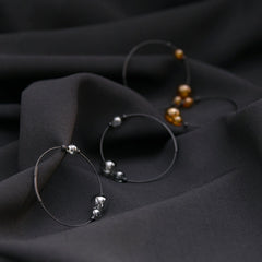 Eclipse Hoop Earrings