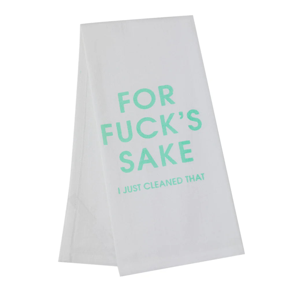 For F* Sake Tea Towel