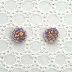 Calico Stud Earrings