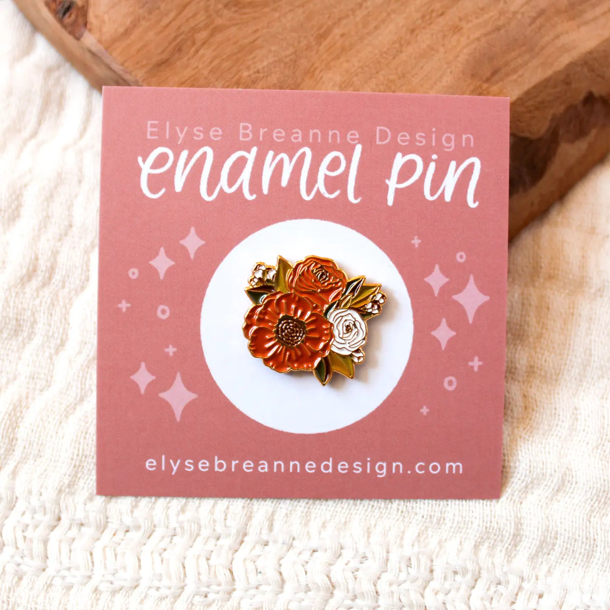 Fall Bouquet Enamel Pin