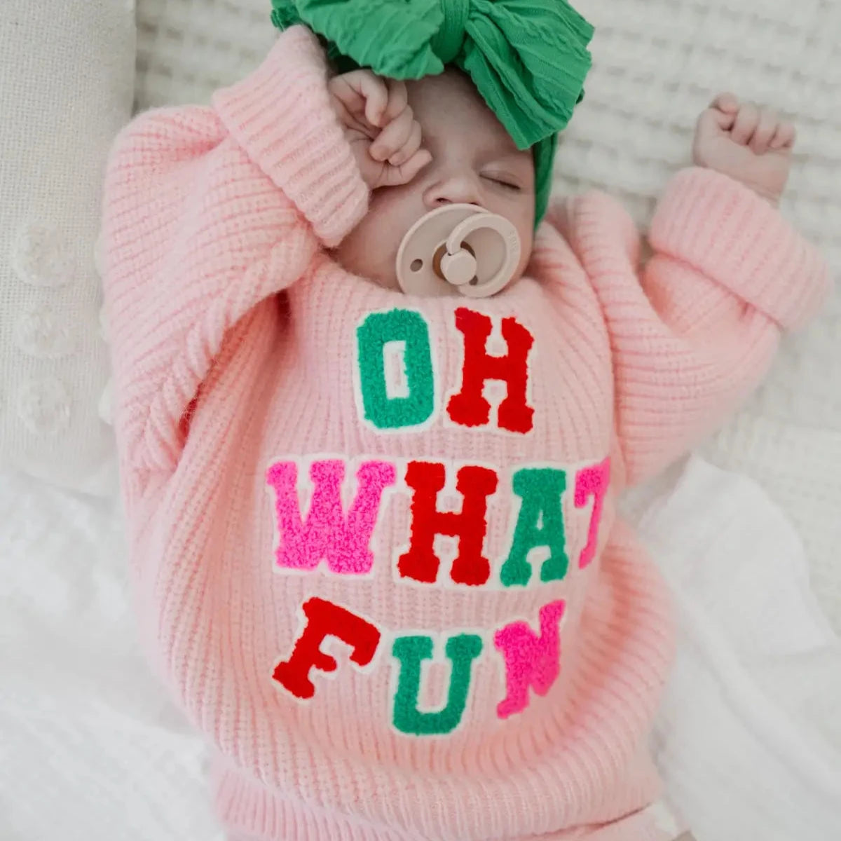 Oh What Fun Knit Sweater