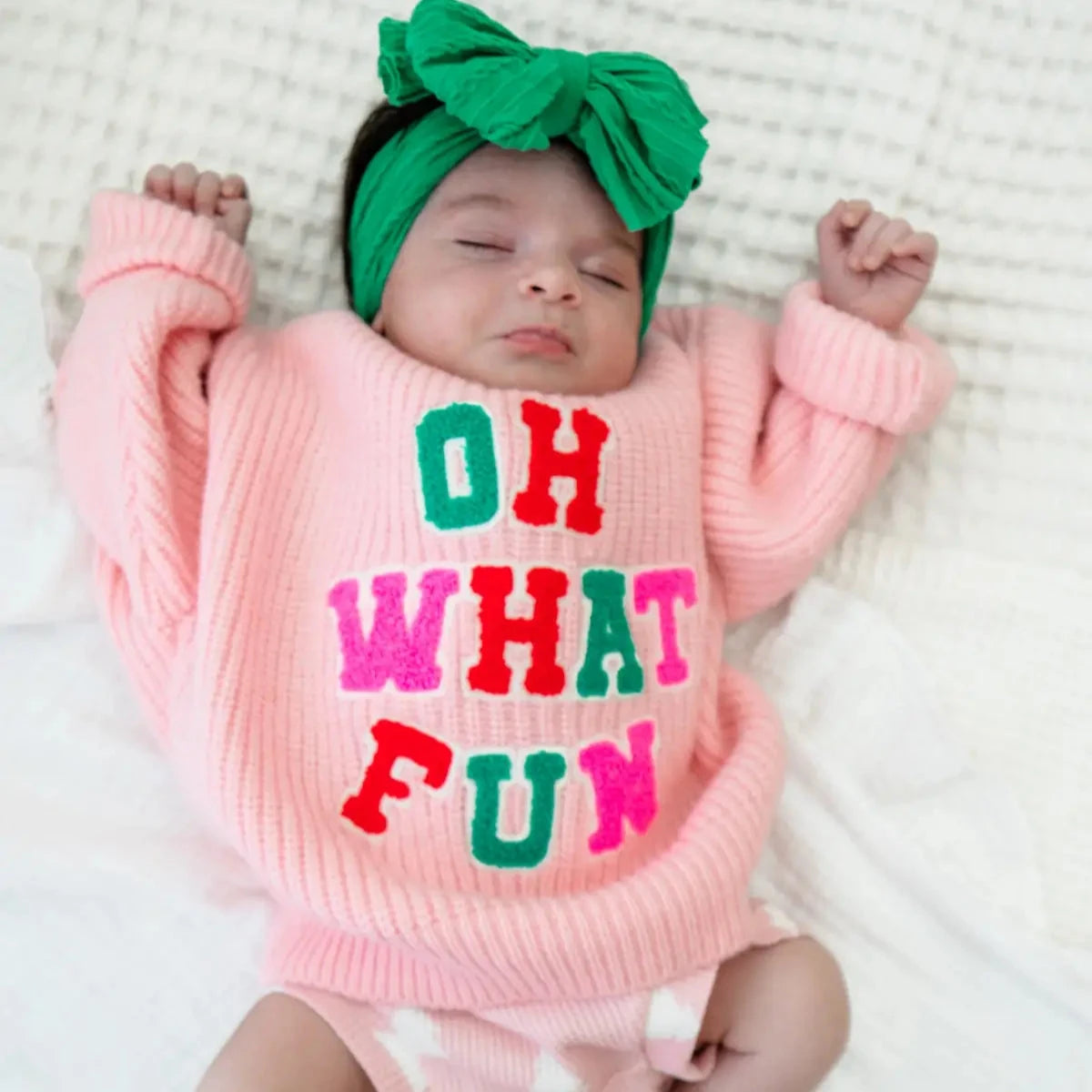 Oh What Fun Knit Sweater