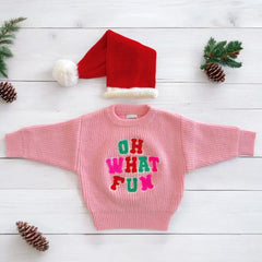 Oh What Fun Knit Sweater